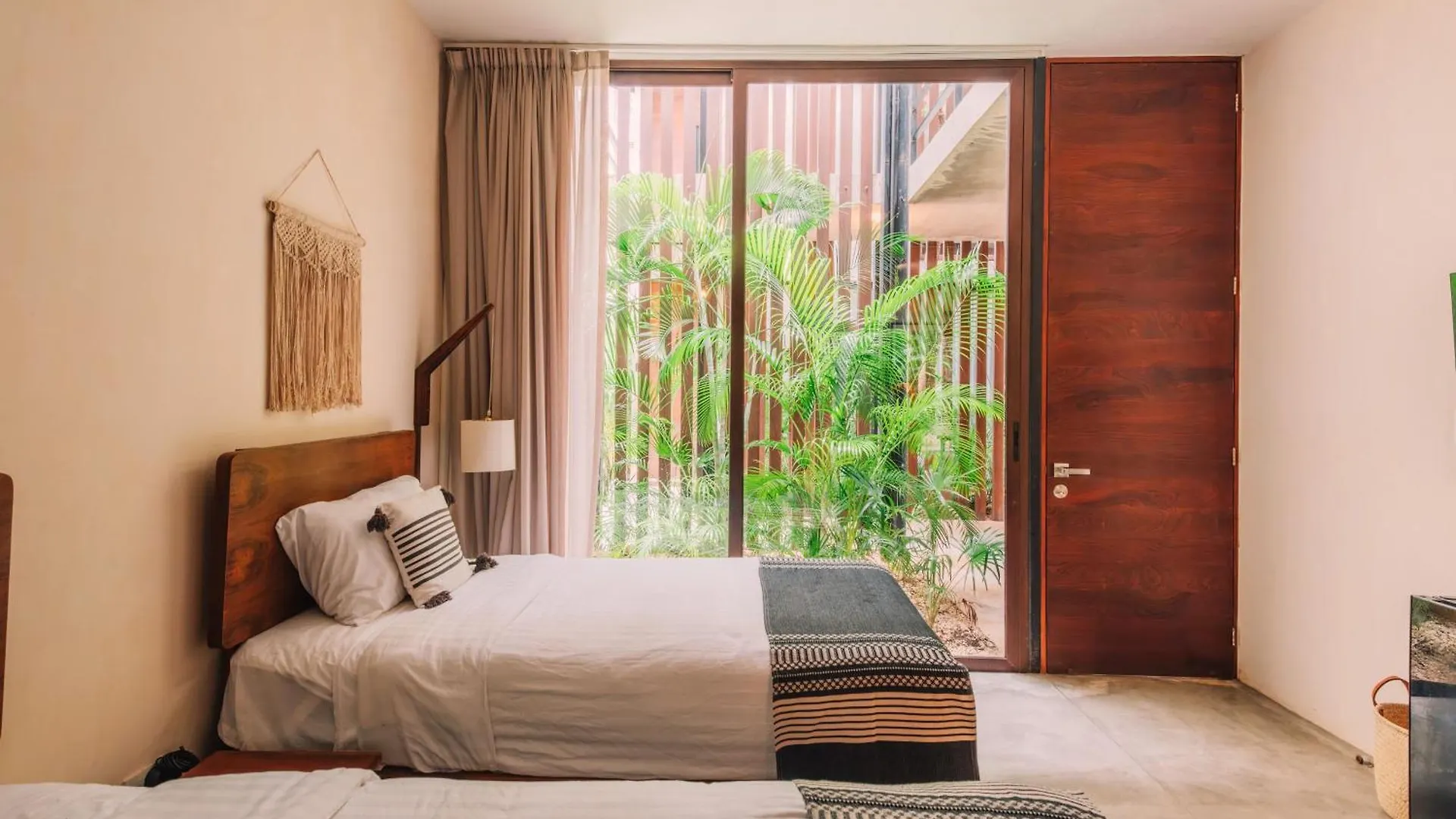 Quiet, Lux, Spacious And Comfy 2Bd 2Bth Condo,Private Pool, Wifi, Ac, 24Hr Security 图卢姆 墨西哥