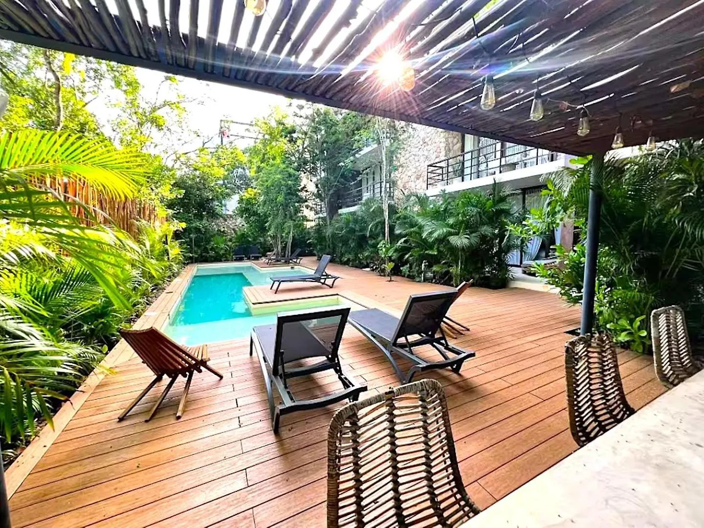 Condominios Watal - Spacious And Comfy 2Bd 2Bth Condo,Private Pool, Wifi, Ac, 24Hr Security Tulum Aparthotel
