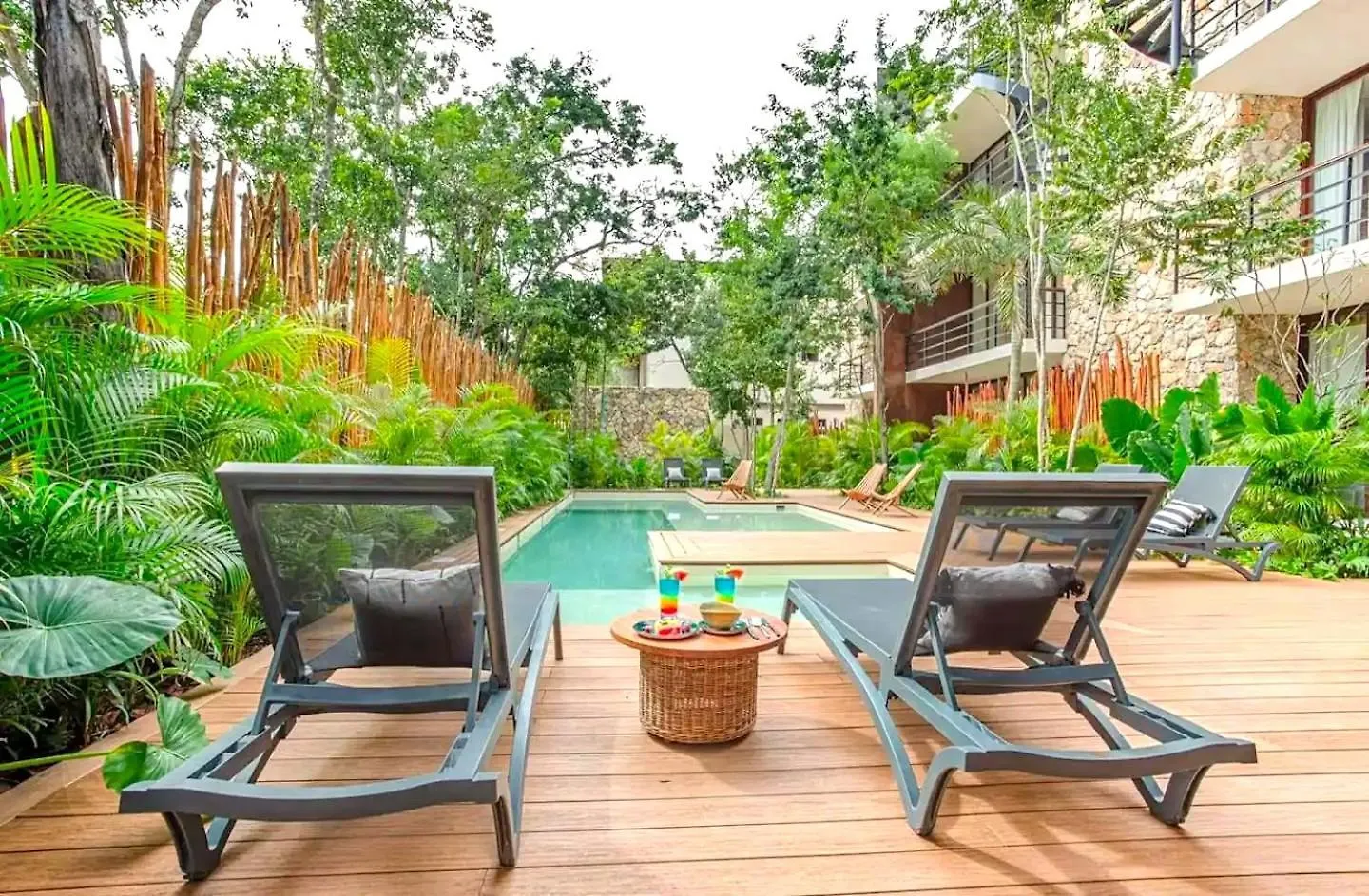 Spacious, Stylish, Comfortable, 2Bd 2Bth Condo,Private Pool 24Hr Concierge Tulum Aparthotel